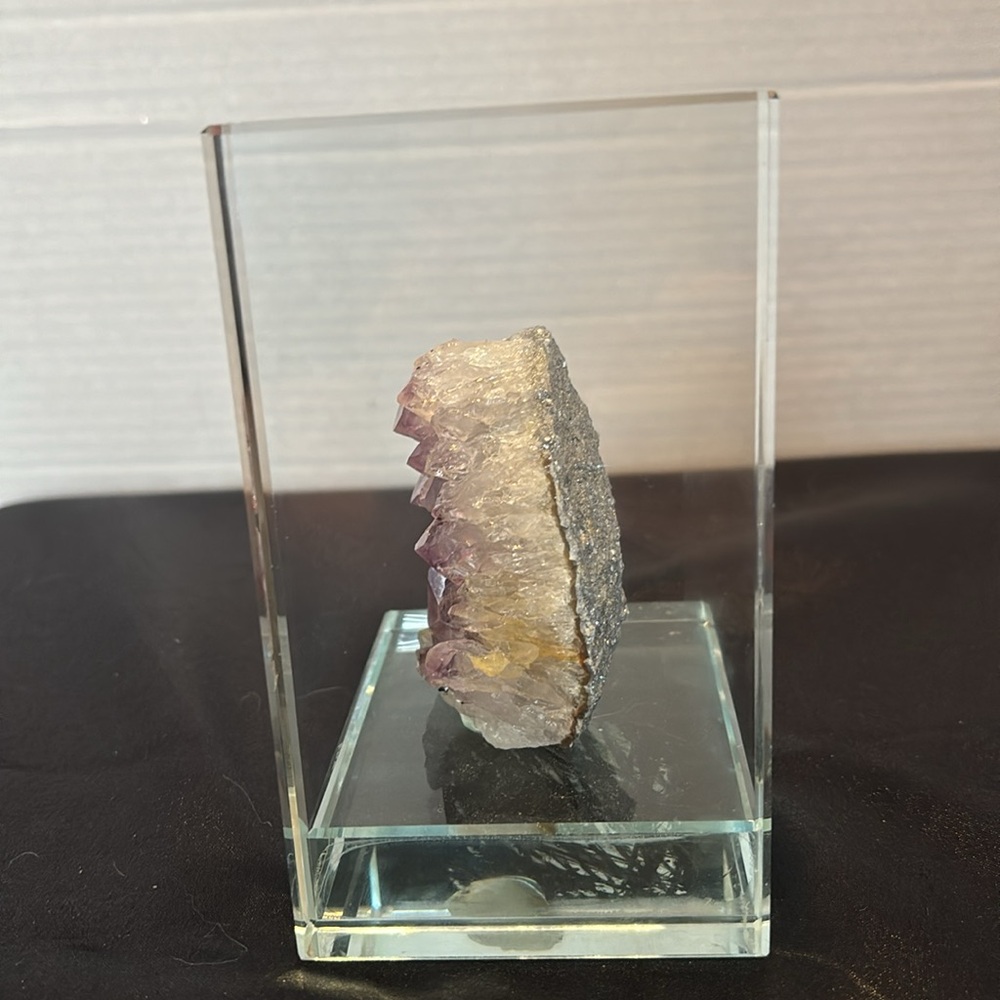 Amethyst Geode Acrylic Bookend/NWOT - Picture 6 of 6
